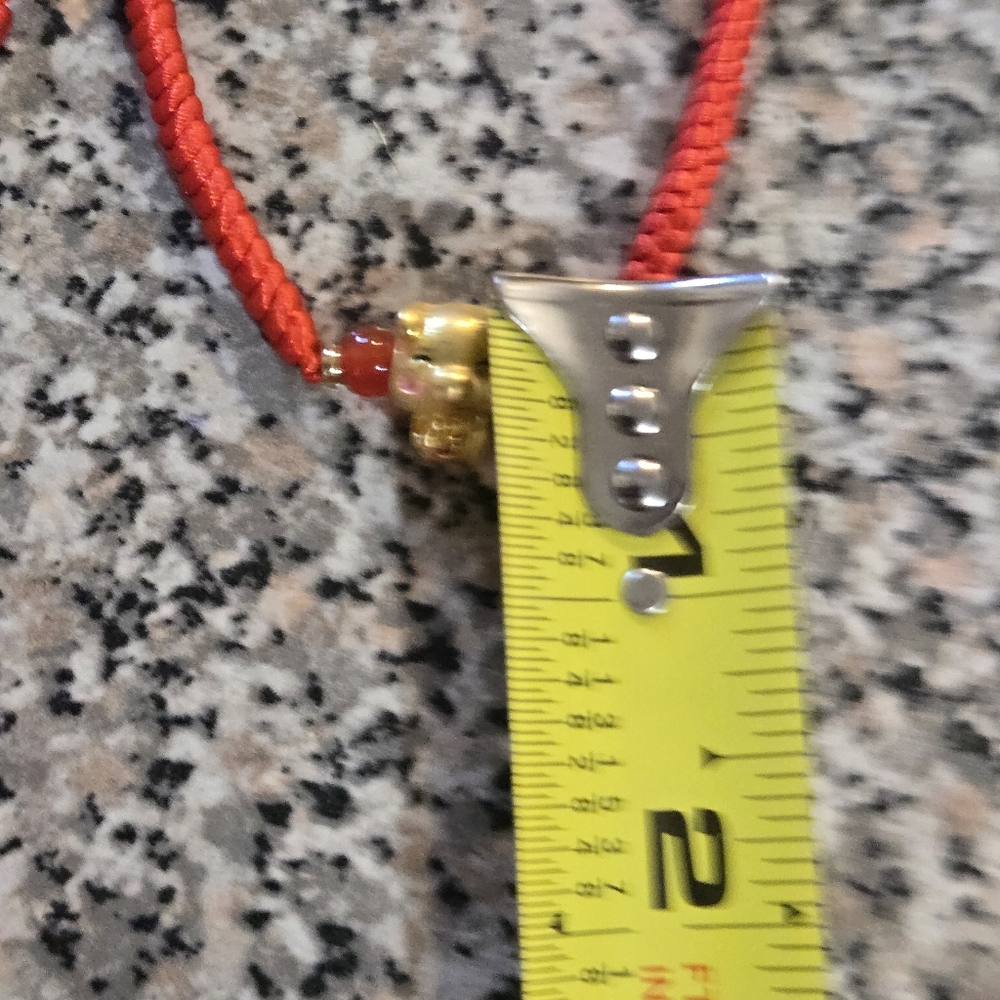 ππ Red and Gold Chinese Zodiac Lucky Charm Bracelet - Picture 11 of 15